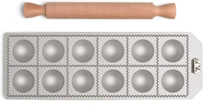 MARCATO Made in Italy 24 Round Agnolotti Ravioli Mold