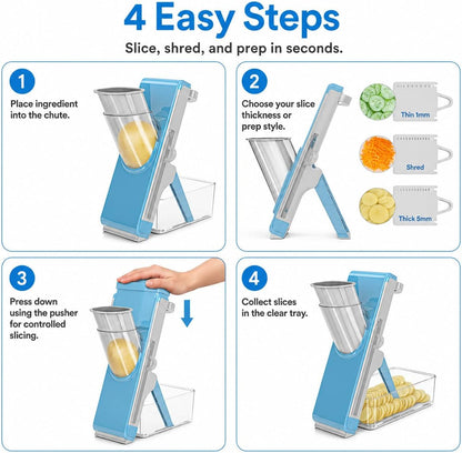 Mandoline Slicer for Kitch,Bigger Size,Adjustable Vegetable Slicer