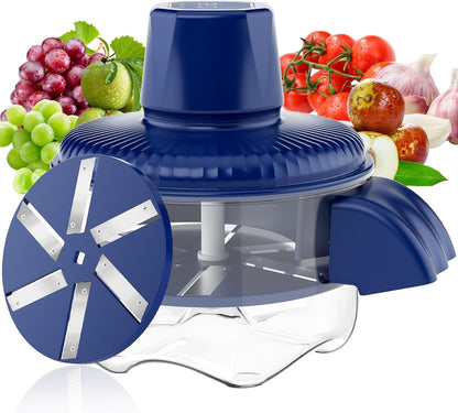 Automatic Fruit Peeling Machine, 6 Leaf Blade Grape Cherry Tomato Peeler
