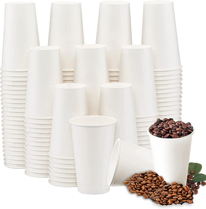 Lamosi 100 Pack 5 oz Paper Cups, Disposable Small Bathroom Cups 5oz, Mini Espresso Cups for Mouthwash, Travel, Party, Picnics, Home