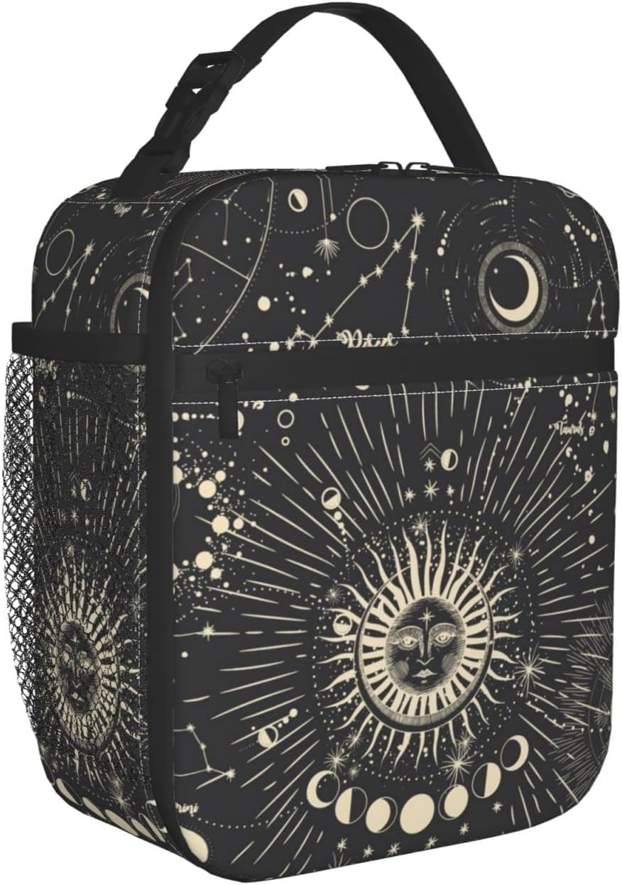 Purple Axolotl Lunch Box Lunch Box Reusable Insulated Totes Lunch Bag Thermal Cooler For Boy Girls School Men Women Beach Picnic Travel
