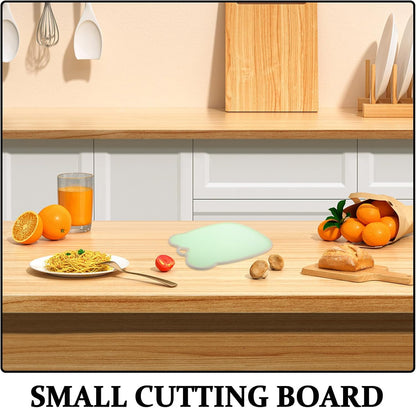 Baluue Large Non-slip Fruit and Vegetable Cutting Mat Jelly Color Kitchen Board for Home Use