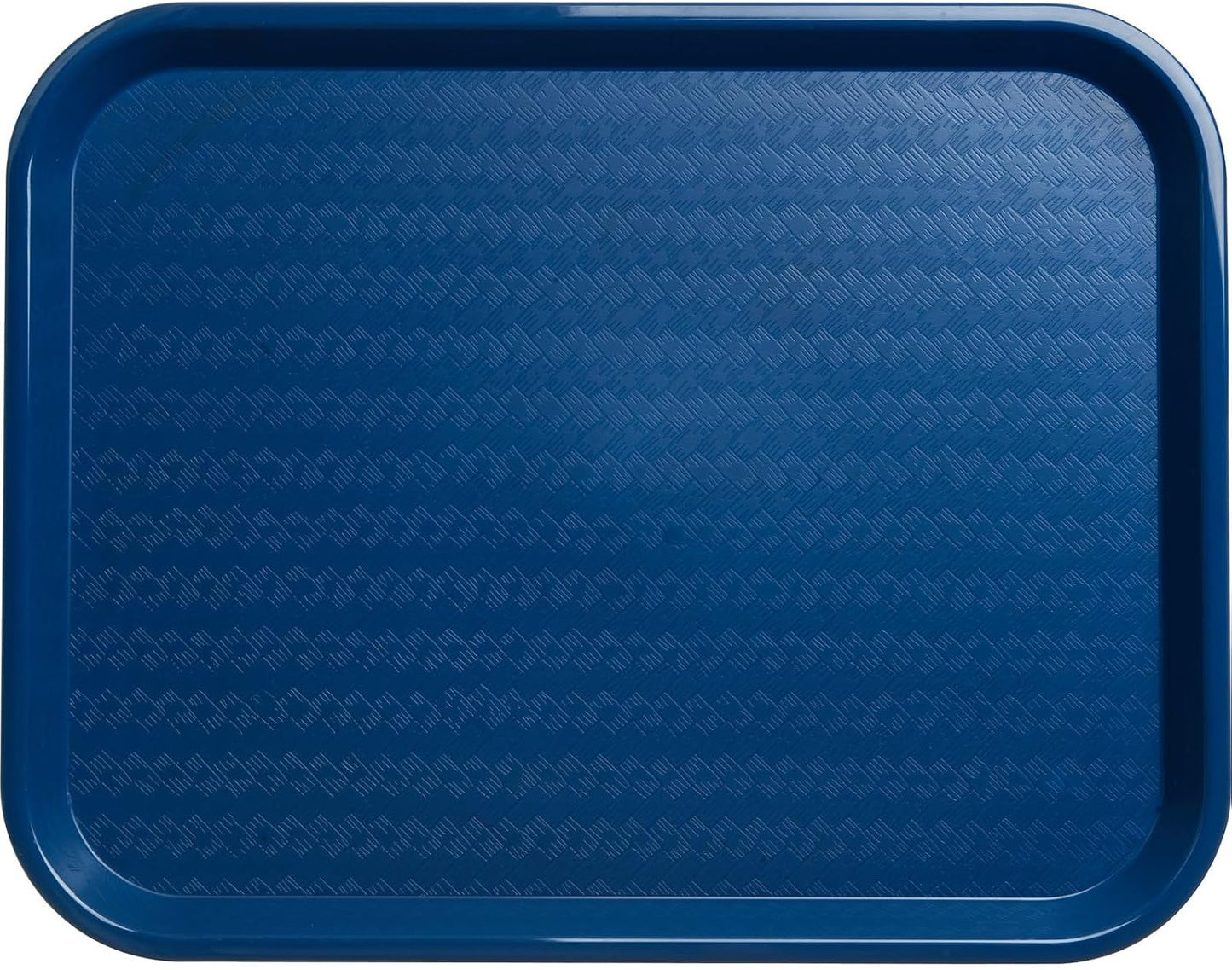 Carlisle FoodService Products Café Cafeteria Tray, Fast Food Tray for Restaurant or Commercial Use, 14" x 18", 1 Count, Black