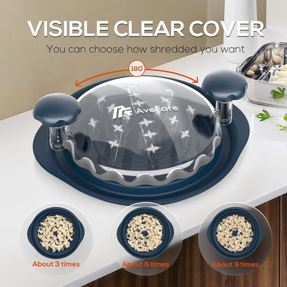 AveFare 11 Inch Large Chicken Shredder Tool Twist - Meat Shredder Twist