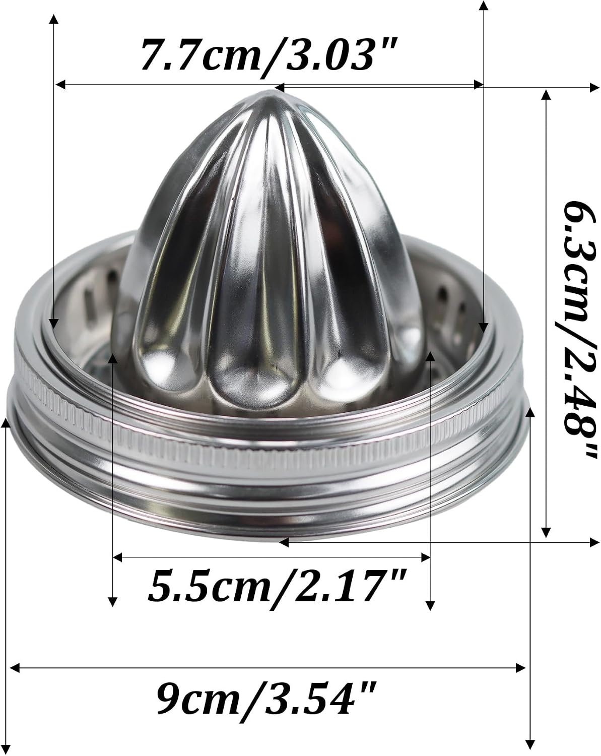 1 Pcs Stainless Steel Manual Squeezer for Lemon and Orange