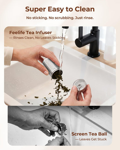 Mini Snowflake Stainless Steel Tea Infuser for Loose Leaf Tea Ball