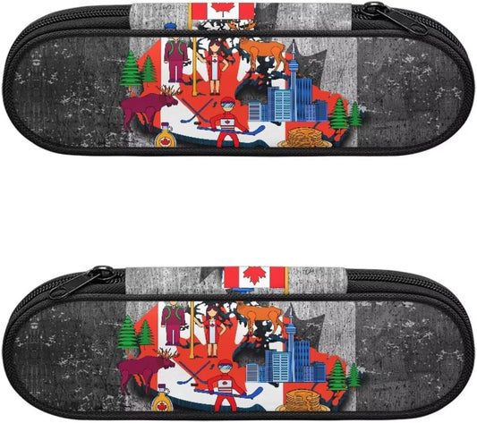 Travel Cutlery Set with Case for Kids Portable Utensil Case Reusable Silverware Pouch for School Travel Lunch Capybara Flower