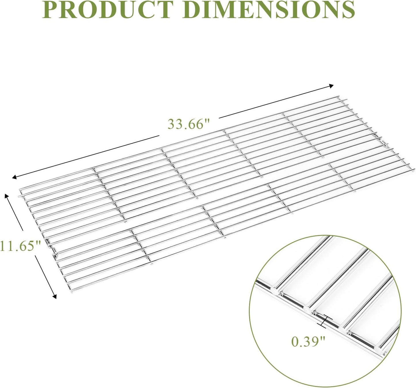 Utheer 2-Pack Griddle Warming Rack for Blackstone 28" Griddles, Stainless Steel Flat Top Grill Accessories | Reversible Rack Adds Prep Space, Foldable Clip-On Design Expands Cooking & Holding Area