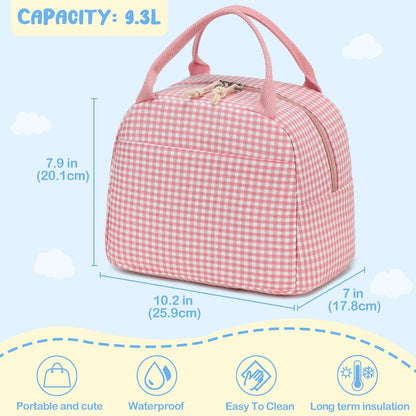 CAMTOP kids lunch bag Cute Insulated lunch box for Boys & Girls Leakproof loncheras for school