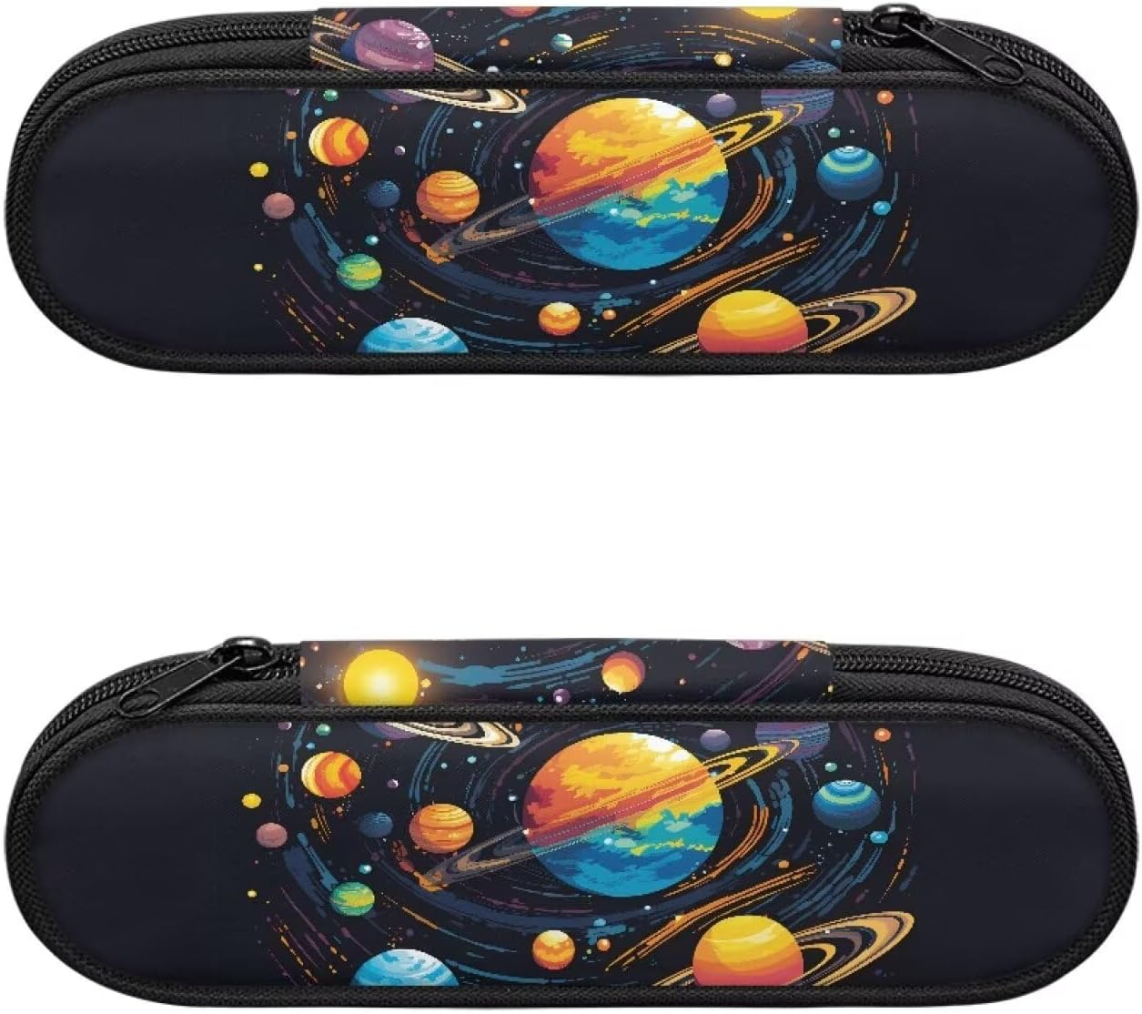 Travel Cutlery Set with Case for Kids Portable Utensil Case Reusable Silverware Pouch for School Travel Lunch Capybara Flower
