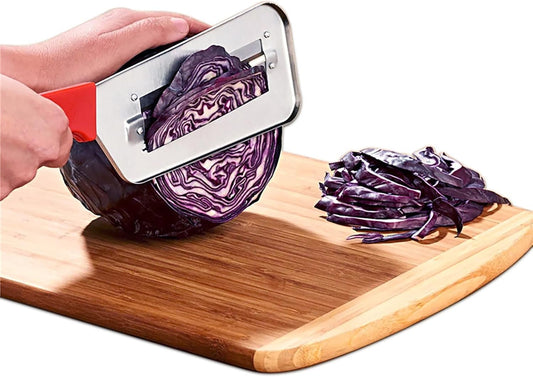 2 Pack Cabbage Shredder for Coleslaw,Stainless Steel Cabbage Slicer Shredder,Kitchen Lettuce Knife