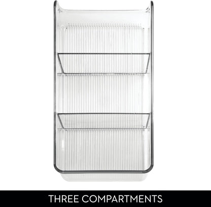 InterDesign Linus Kitchen, Pantry, Refrigerator, Freezer Storage Container, Clear