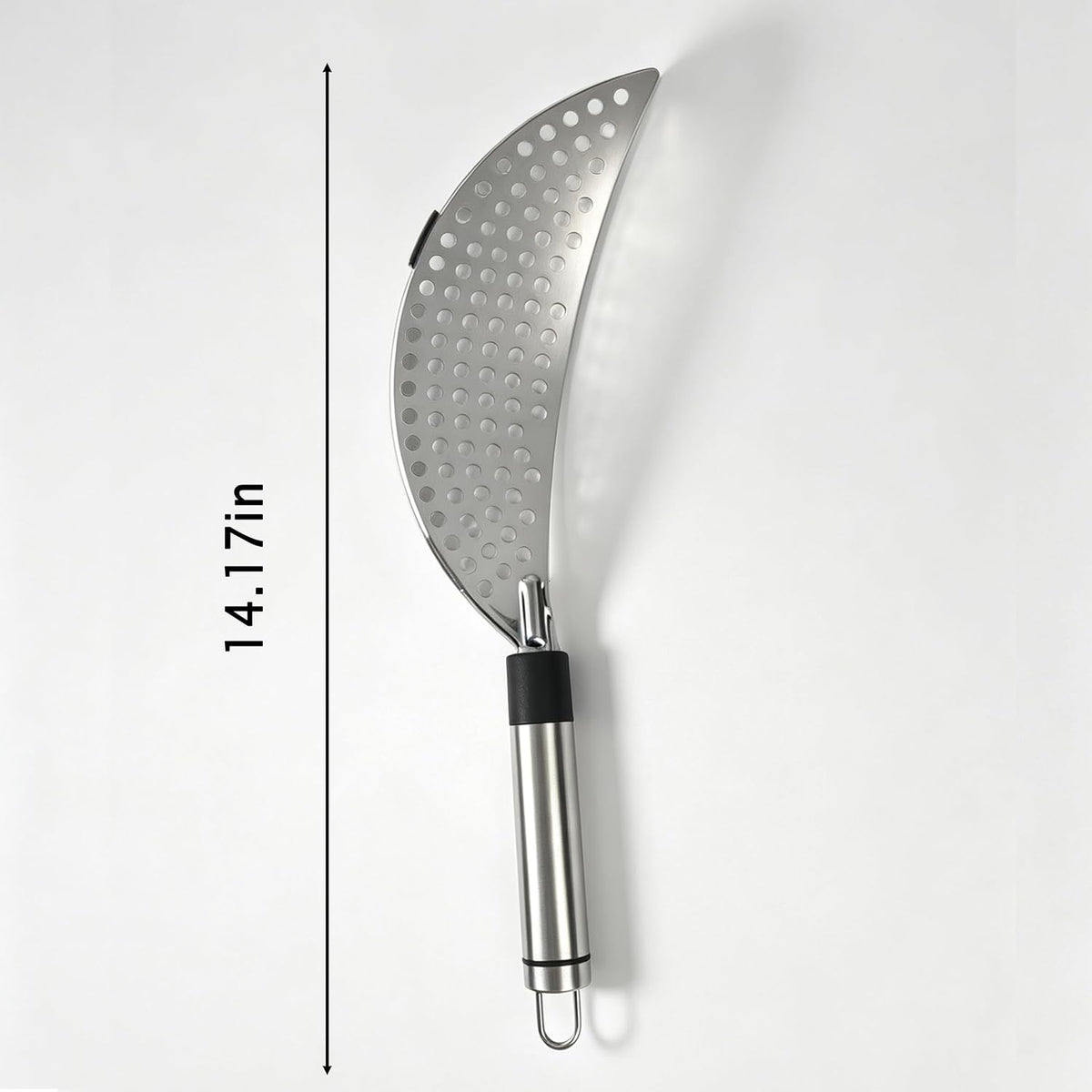 Steel Pan Strainer, Ground Beef Grease Drainer Kitchen Tool