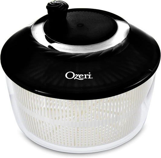 Ozeri Italian Made Fresca Salad Spinner and Serving Bowl, BPA-Free