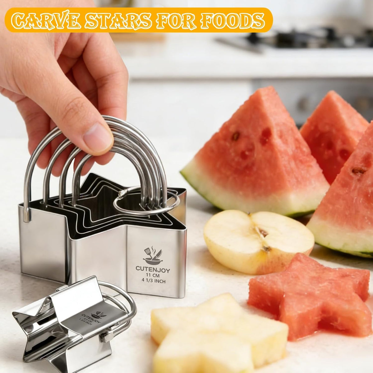 Round Cookie Cutters (2, 3, 3.5, 4, 5, 6 Inch) Biscuit Cutter Set