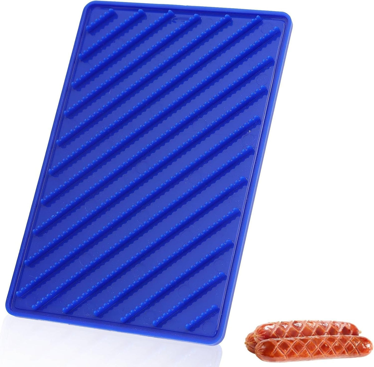 HERCHR Hot Dog Cutter Criss Cross, Hot Dog Cross Hatch Cutter Hot Dog Slicer Tool with 15 Sharp Blades, Sausage Press and Spiral Cutter for Even Grilling, Indoor Outdoor Camping Backyard Use