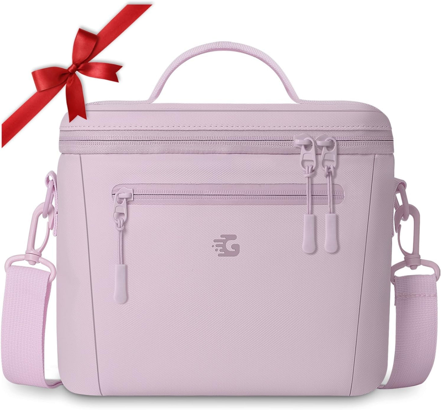 GLORIEROO Insulated Lunch Box Bag Women Girls - Waterproof Leakproof Lightweight Reusable Cooler for School Work Picnic - Back to School
