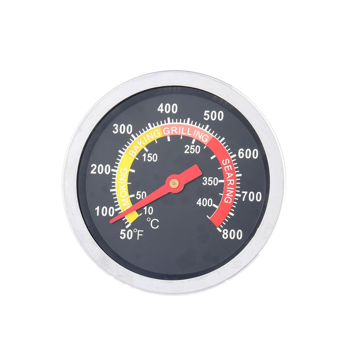 3" Face 1000F Charcoal BBQ Thermometer,1PC Barbecue Temperature Gauge