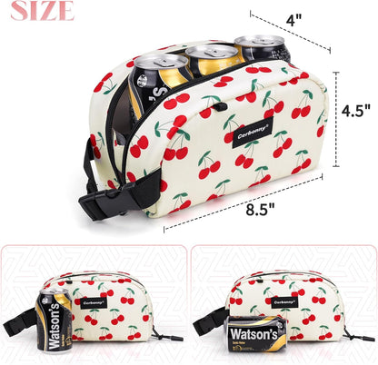 Cerbonny Freezable Cooler Bag for Work/School Travel - Mini Insulated Bag Fit For Yogurt