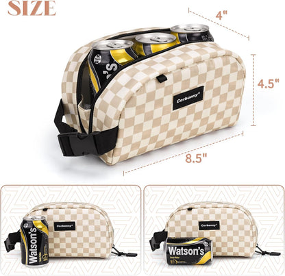 Cerbonny Freezable Cooler Bag for Work/School Travel - Mini Insulated Bag Fit For Yogurt