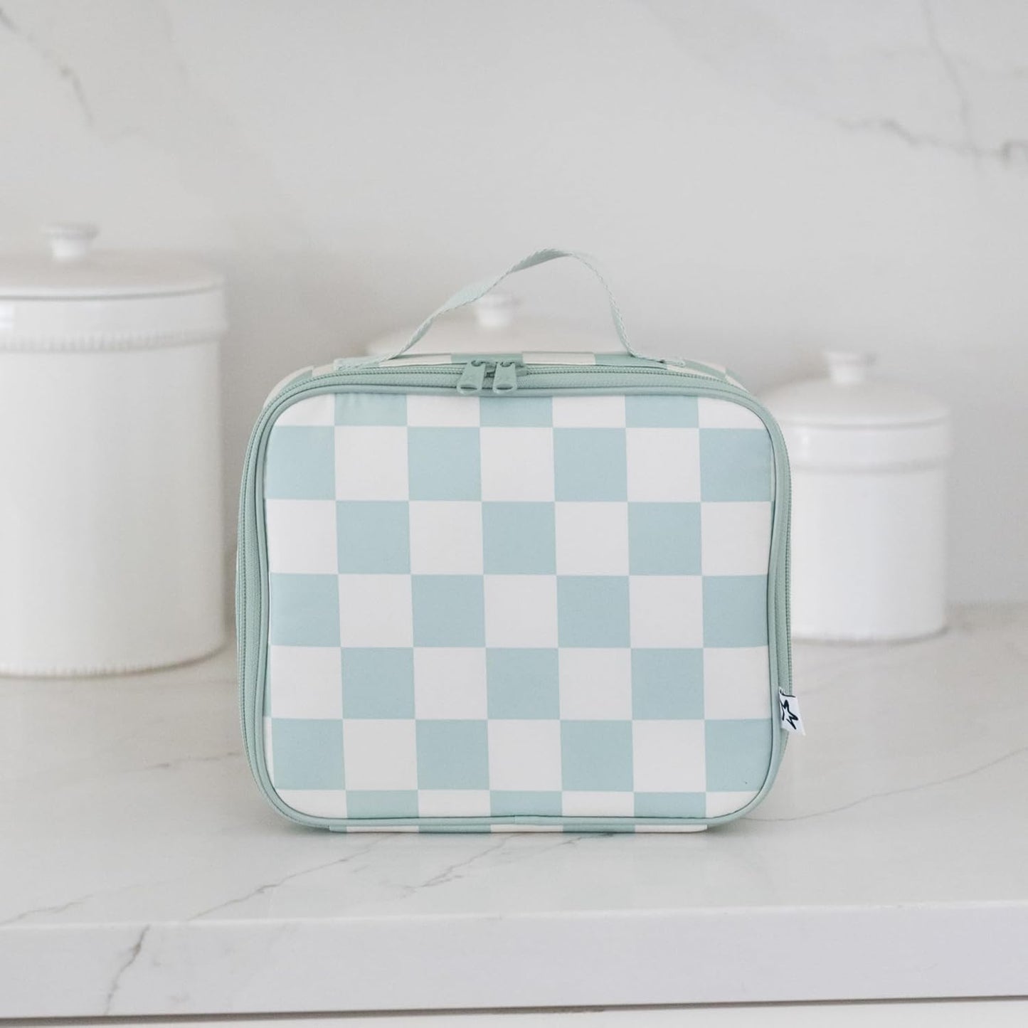 Tiny Twinkle Insulated Lunch Box for Girls and Boys | Durable and Reusable for School & Travel | Ages 3 and Up | Waterproof and Easy to Clean | PFAs and BPA Free（Boho Rainbow）