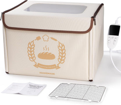 Bread Proofing Box, 36L Foldable Dough Proofer with 99H Timer