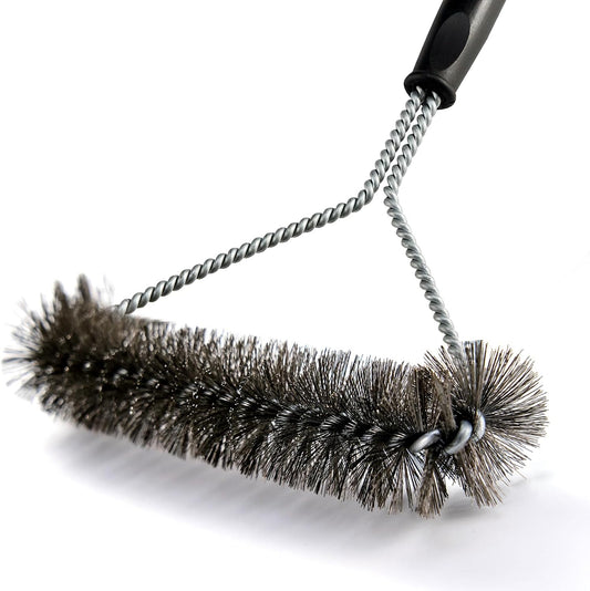 Grill Brush,BBQ Cleaner Accessories, Safe Wire Bristles Barbecue Cleaning Brush for Outdoor BBQ Grill, Gas & Charcoal Grilling Grates