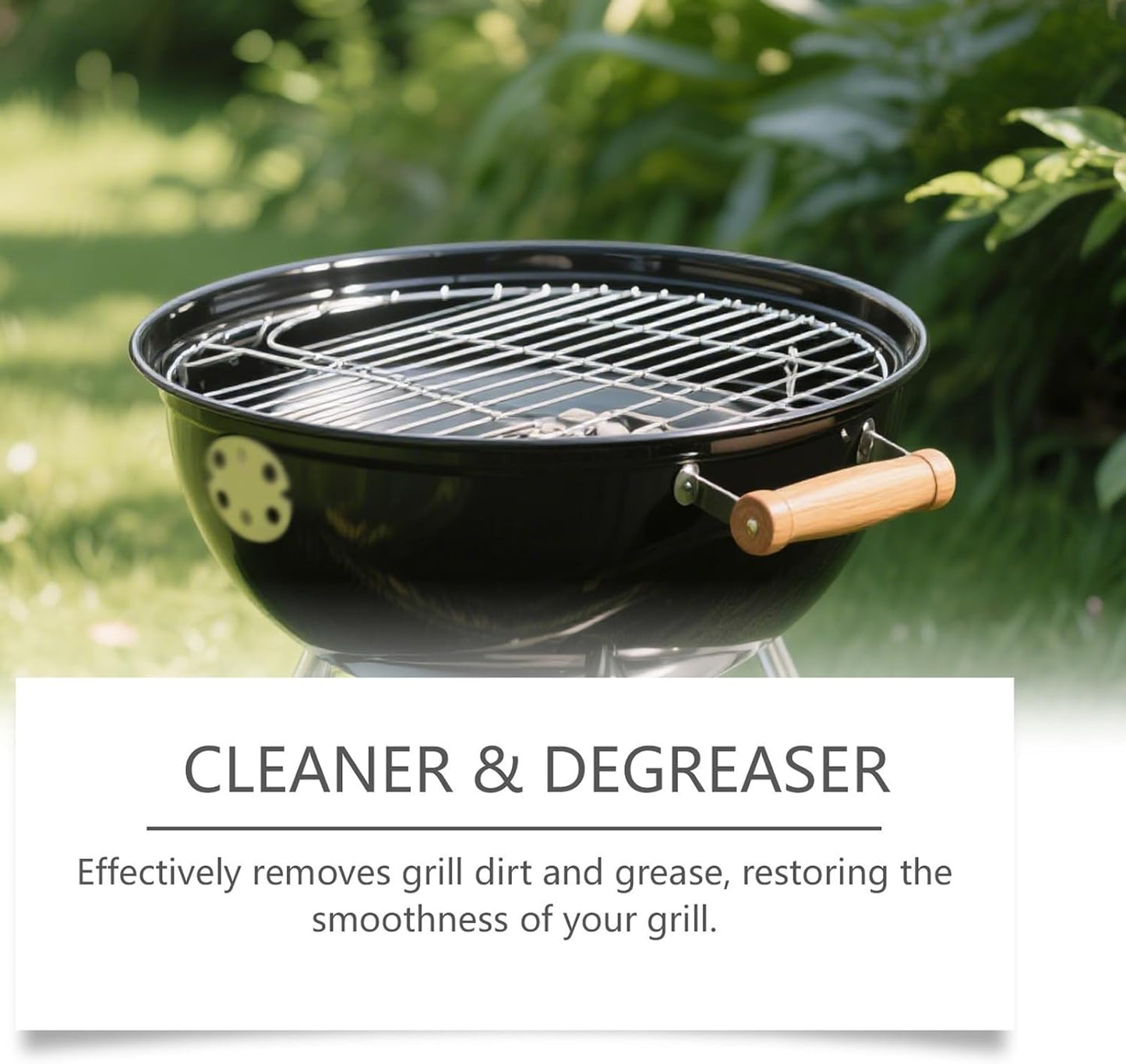 Fast-Acting Heavy-Duty Grill Degreaser Spray, 120 ML BBQ Heavy Duty Degreaser Grill Cleaner Spray, Grills Cleaner Spray For Outdoor Grills (2pcs)