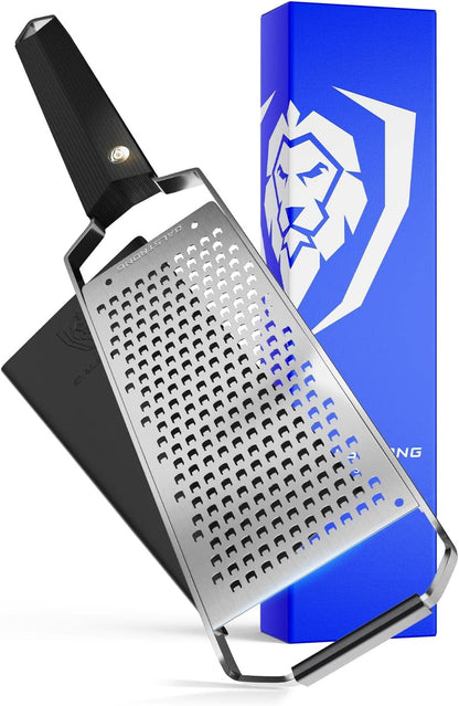 Dalstrong Wide Cheese Grater - Coarse Stainless Steel Blade
