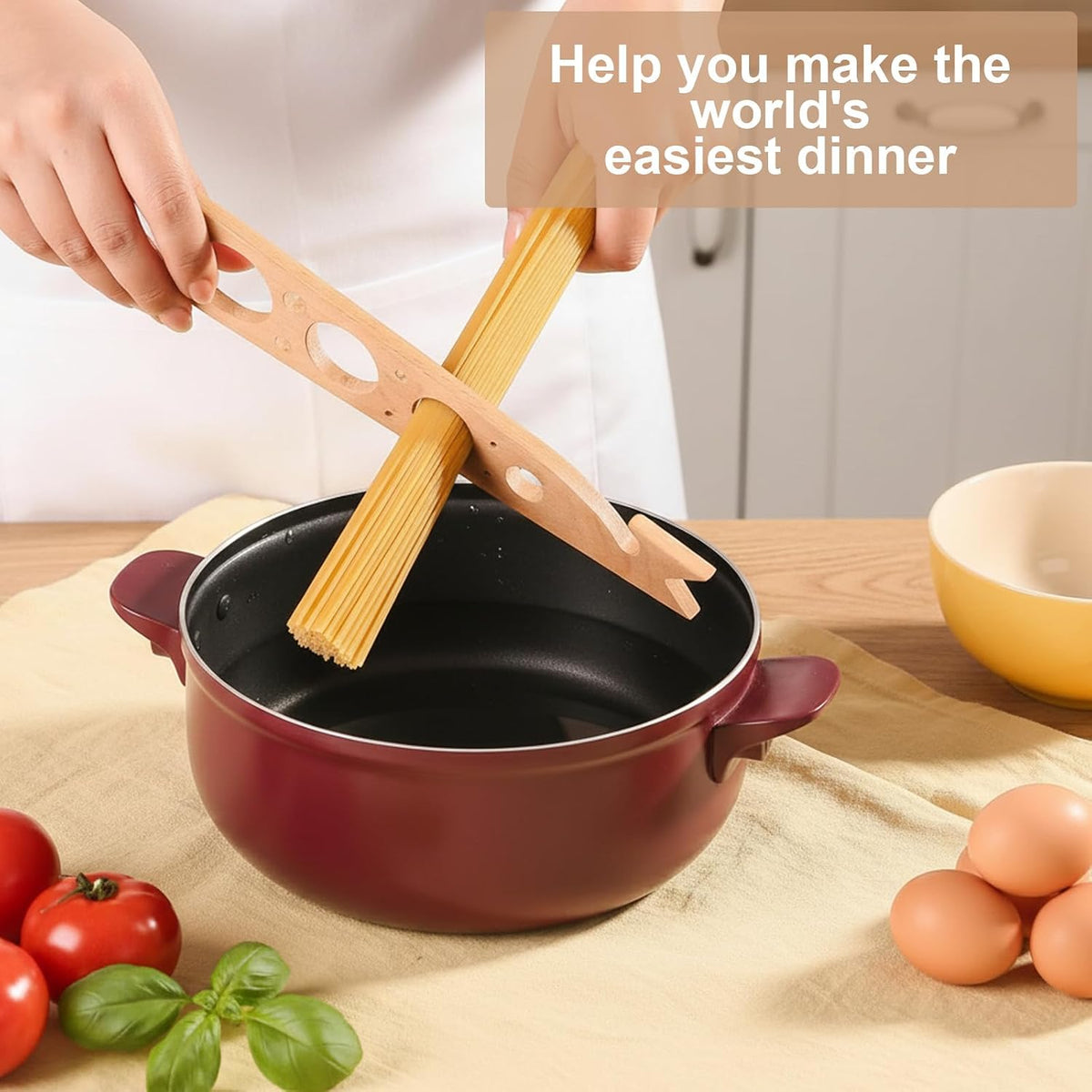Pasta Measurer Tool with 5 Measurings Holes