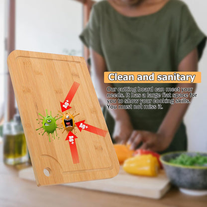 BESPORTBLE 2pcs Cutting Boards Non-slip Kneading and Chopping Mats for Kitchen Fruit Meat Vegetable Food Safe Boards