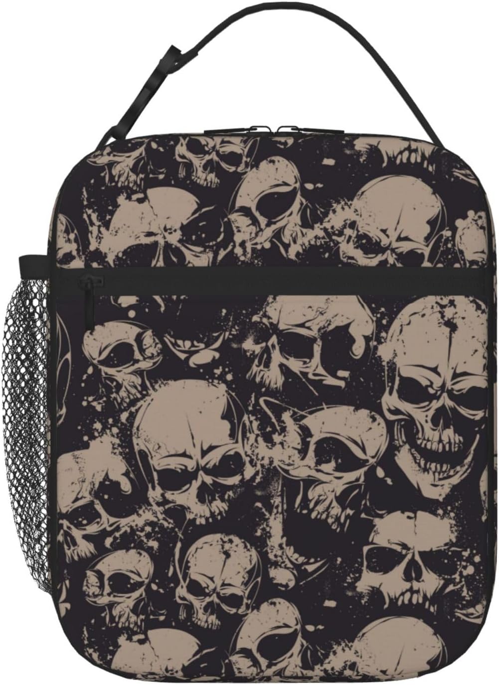 Dinosaur Volcano Insulated Lunch Bag for Women & Men, Reusable Leak-Proof Lunch Box with Cooler Compartment, Lunch Tote for Adults Work Travel Picnic Durable & Washable