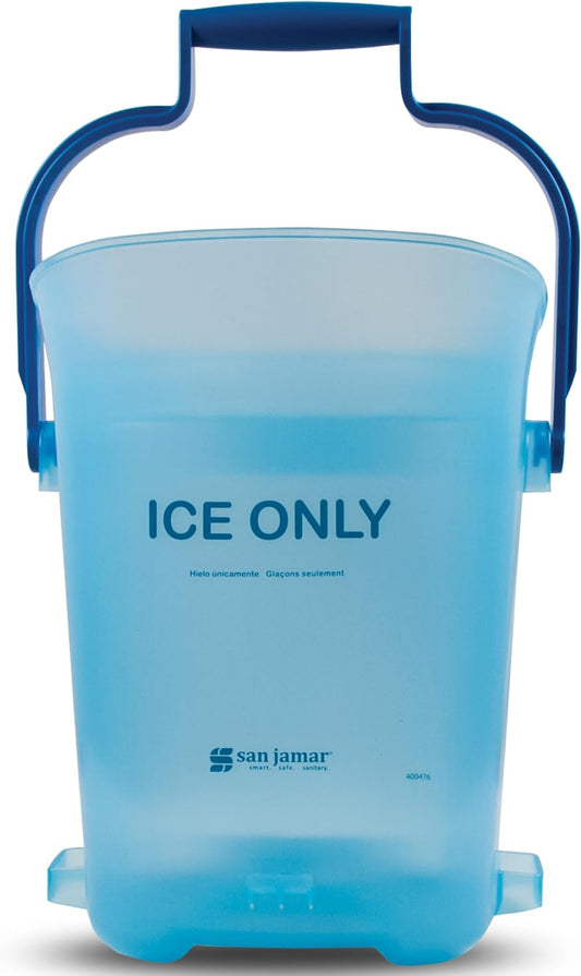 San Jamar Ice Tote, Blue, 16" H, 13-1/4"D, Plastic SILD6000-1 Each