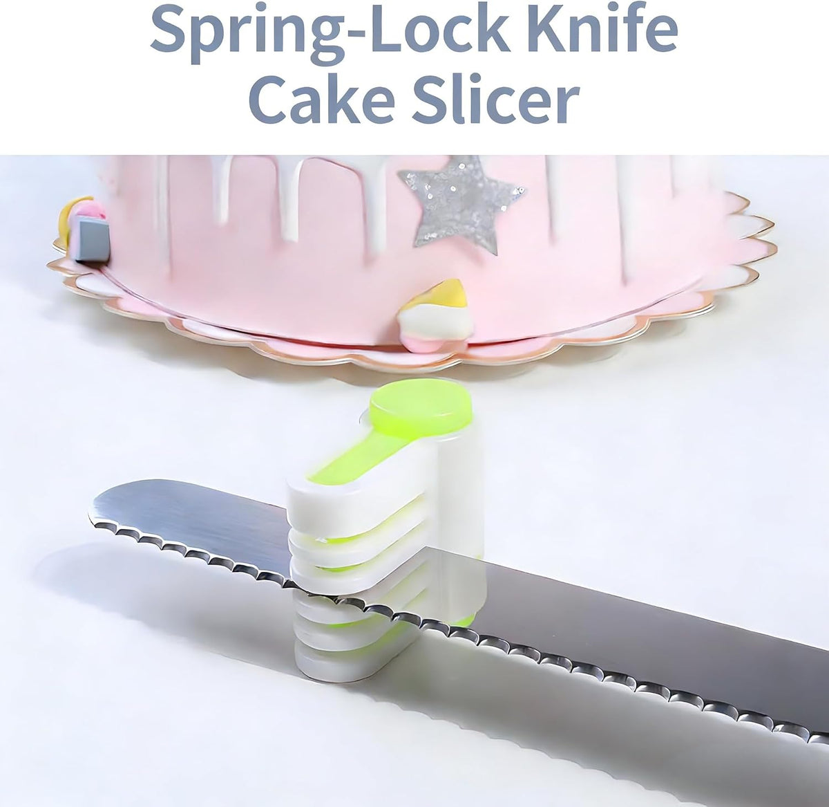 Cake Leveler, 2-Pack for up to 10-Inch Cakes