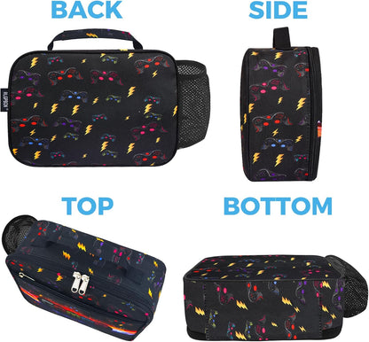 RLGPBON Kids Lunch Bag,Insulated Lunch Box for Girls,Lunch Bag Toddler Teen,School Daycare Cute Travel bags