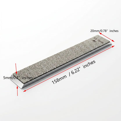 SY Tools Diamond Sharpening Stone Set, 10Pcs, 80#-3000# Grit