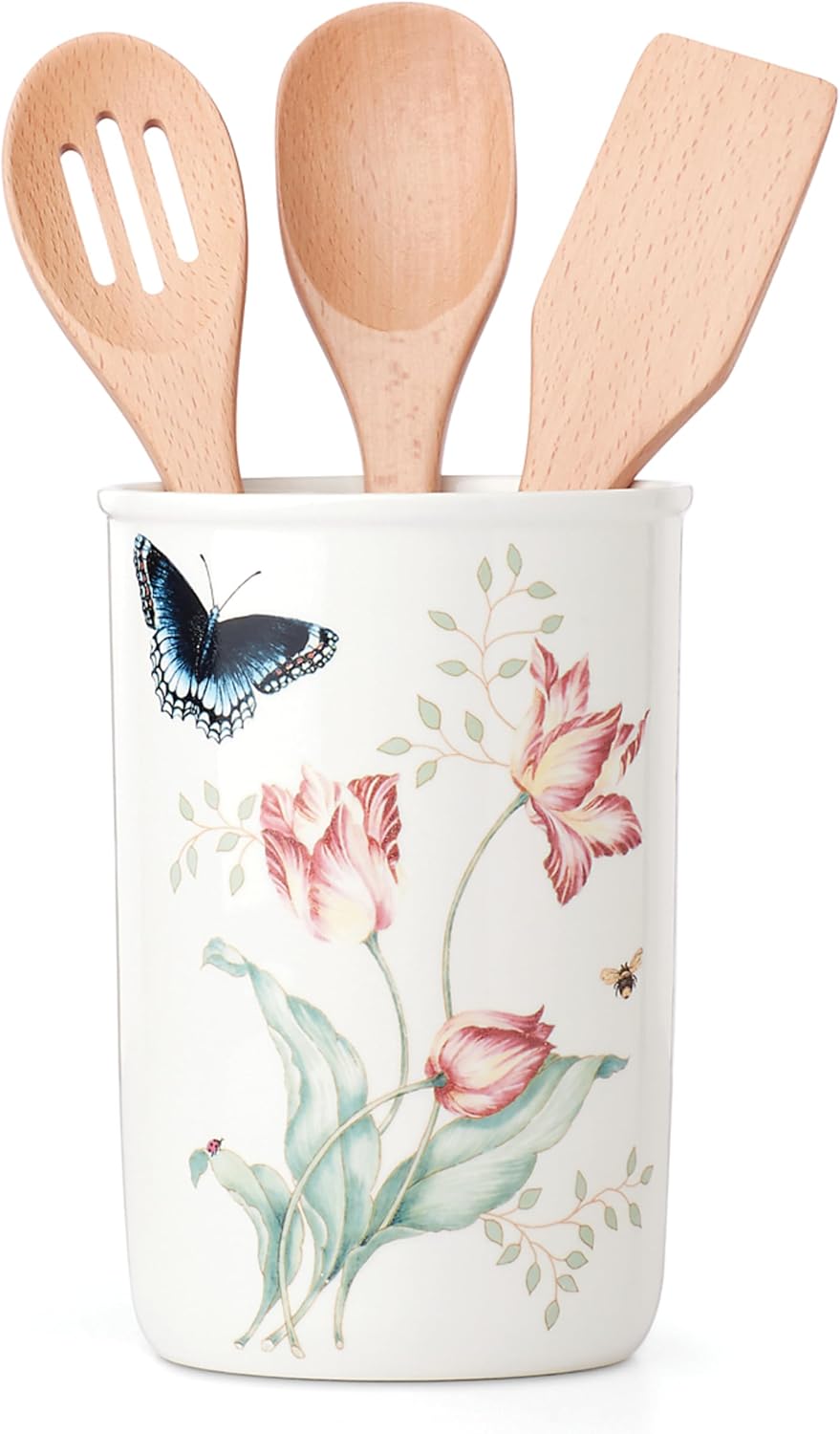 Lenox Butterfly Meadow Porcelain Trivet, 7 Inch