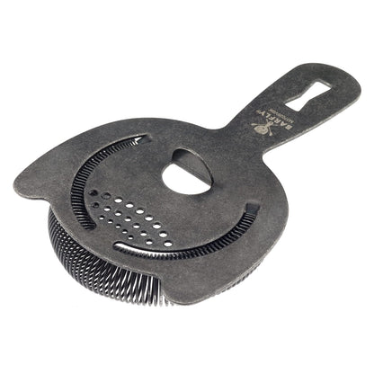 Barfly Fine Mesh Spring Strainer, Black