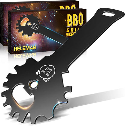 Grilling Gifts for Men Stocking Stuffers BBQ Grill Scraper: Women Gifts for Christmas Grill Accessories Cleaner Scraper Cool Stuff Gadgets for Teens Adults Husband Dad Birthday Gifts Kitchen Gadgets