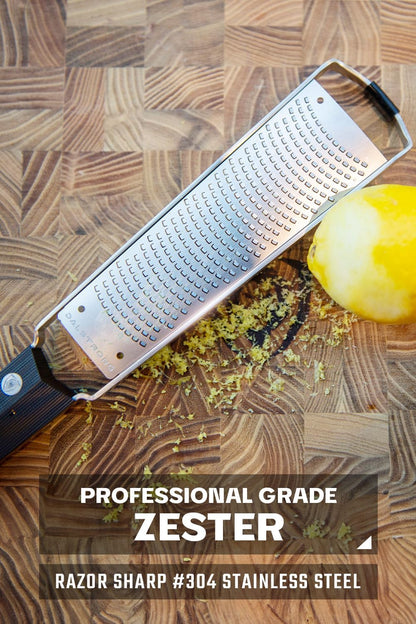 Dalstrong Wide Cheese Grater - Coarse Stainless Steel Blade