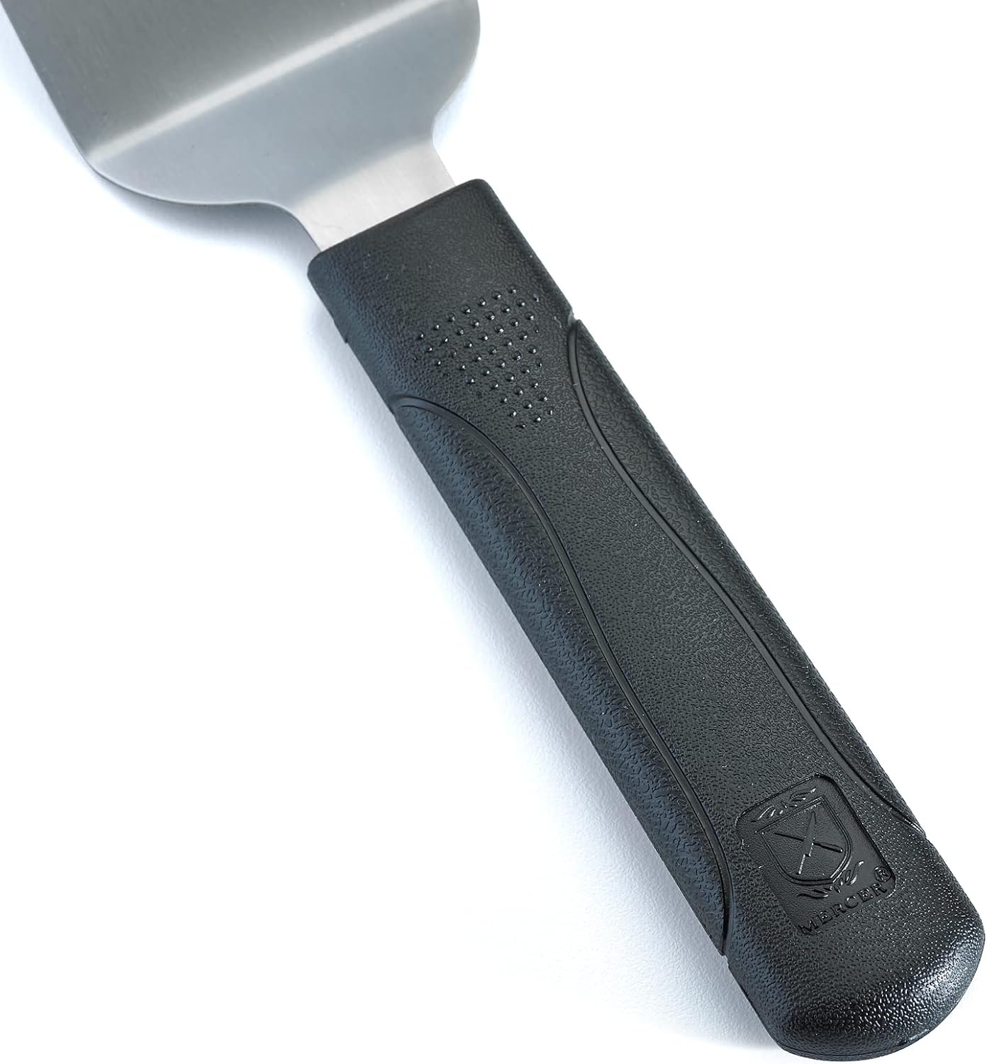 Mercer Culinary Millennia Bench Scraper, 5 7/8 Inch X 3 1/2 Inch Blade, Black Handle