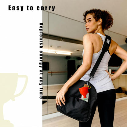 2 Pack Premium Protein Powder Containers - Portable Protein Funnels(50ml)