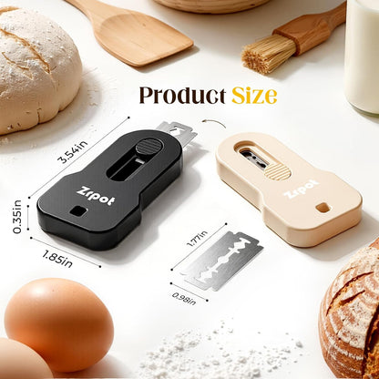 2 pcs Bread Lame, Extractable & Magnetic Sourdough Scoring Tool