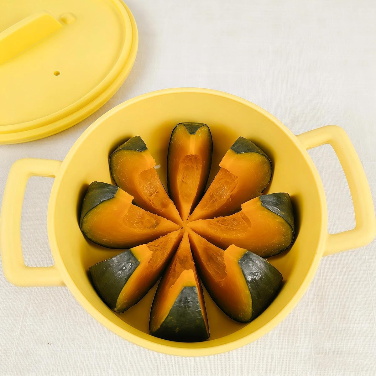 40oz Silicone Microwave Steamer for Cooking, Dishwasher Safe, No Stain Pot