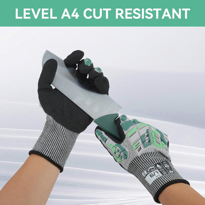Safety Work Gloves,Impact Gloves for Men Women