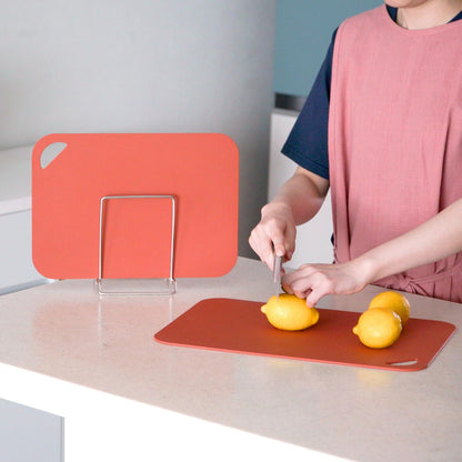 Flexible TPU Cutting Board Mat, Brick Large | Premium TPU, Knife Friendly, Non-Slip, Dishwasher Safe, Made in Korea