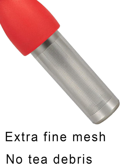 Leden Tea Infuser for Loose Leaf Tea Extra Fine Mesh Tea Steeper Gray