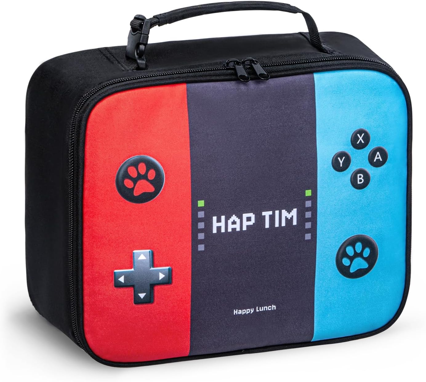 Hap Tim Kids Lunch Box for Girls Boys, Reusable Lunch Bag for Kids, Spacious Lunchbox, Insulated Lunchbag, Purple Unicorn(18654-PP)