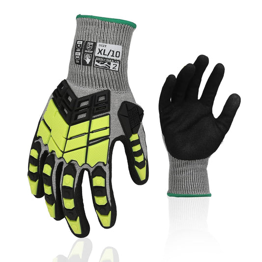 Safety Work Gloves,Impact Gloves for Men Women