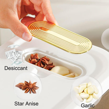 Sooyee Clear Rice Dispenser 11Lb with Measuring Cup | Cereal Dispenser, Food Storage Container, Measuring Cup Included, Kitchen Pantry Rice Soybean Corn cereal grain
